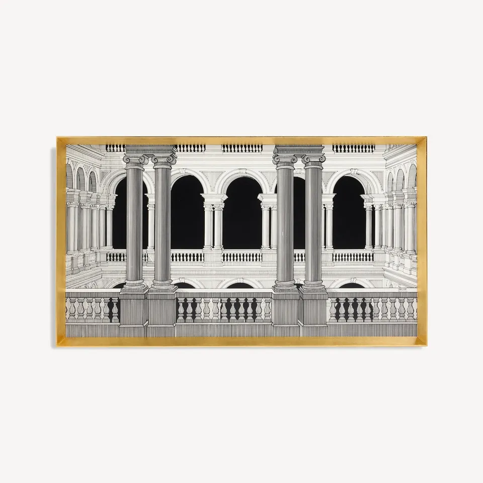 fornasetti-brera-dekopanel-holz-siebdruck-hof-motiv image 1