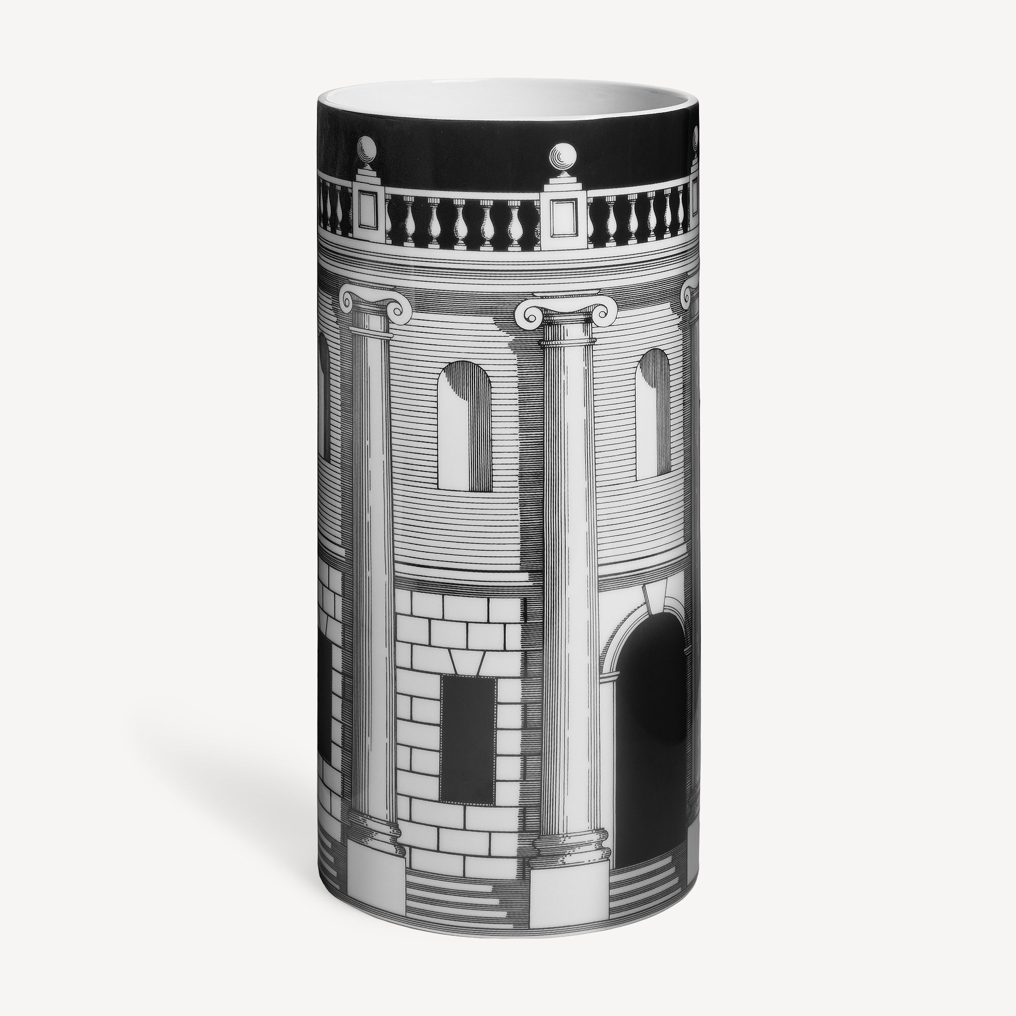 fornasetti-casa-con-colonne-medium-cylindrical-vase-blumenvase-s-ulen image 2