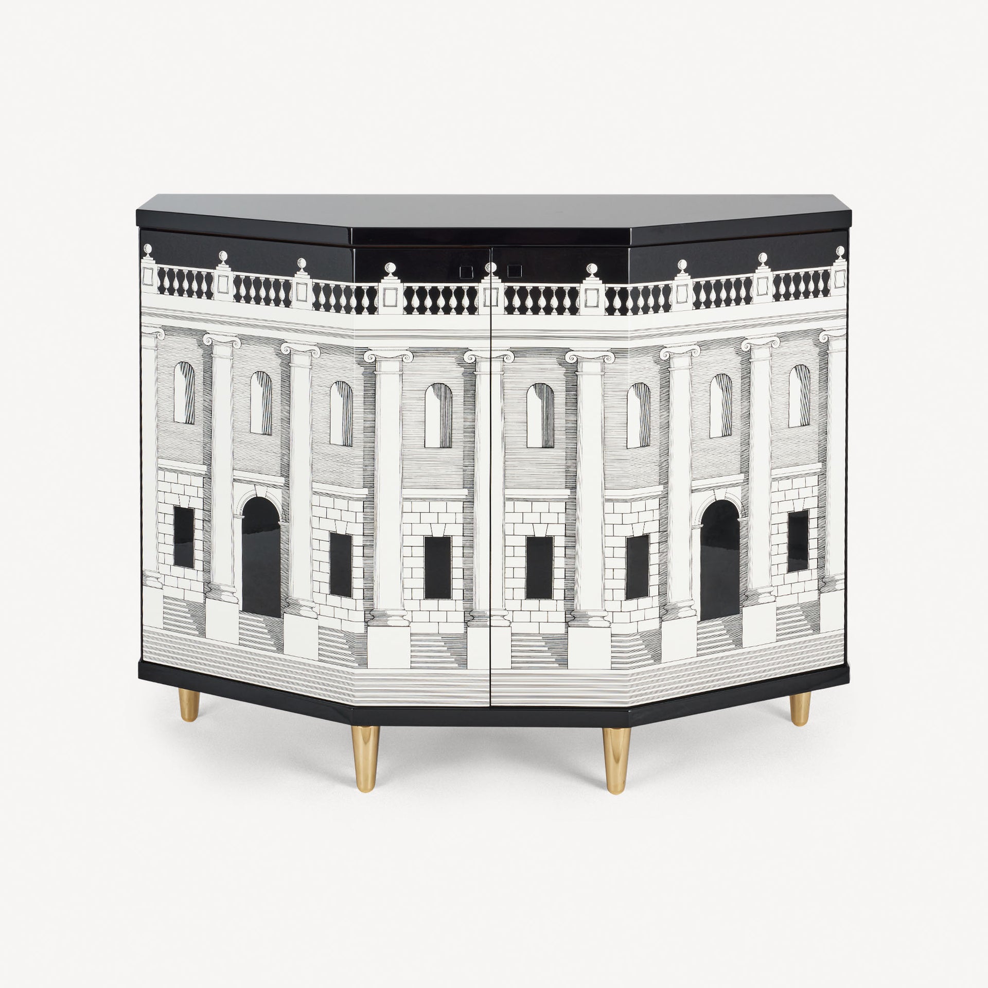 fornasetti-furniture-casa-con-colonne-schrank-polyedrisch-messing image 1