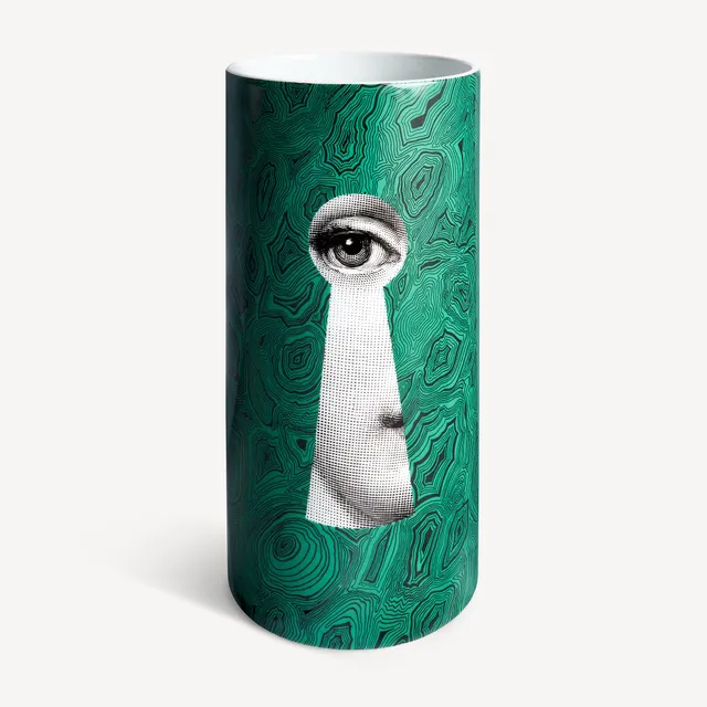 atelier-fornasetti-serratura-malachit-vase-porzellan-mittel image 1