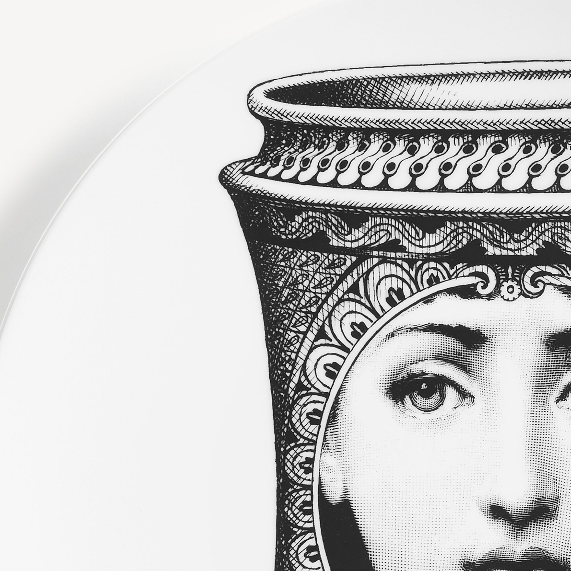 fornasetti-tema-e-variazioni-wandteller-n-231-porzellan-gesicht image 4