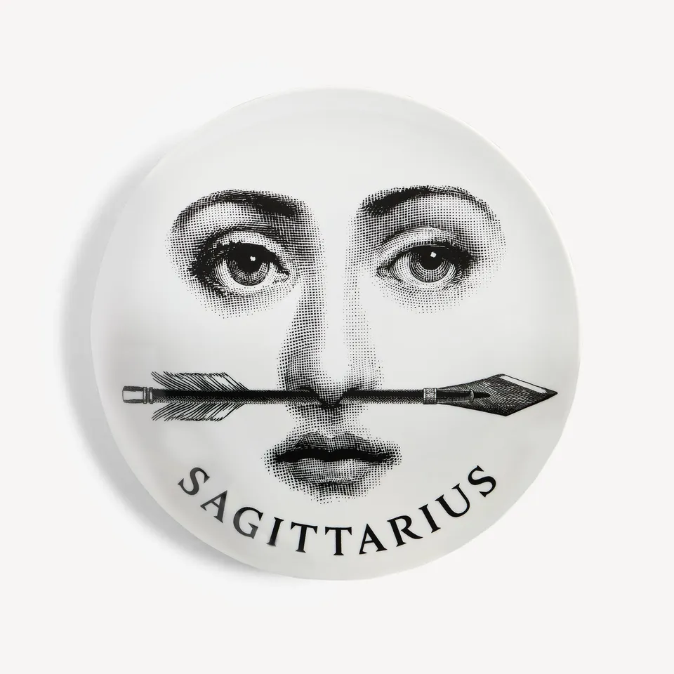 fornasetti-zodiaco-sch-tze-nr-356-wandteller-porzellan image 1