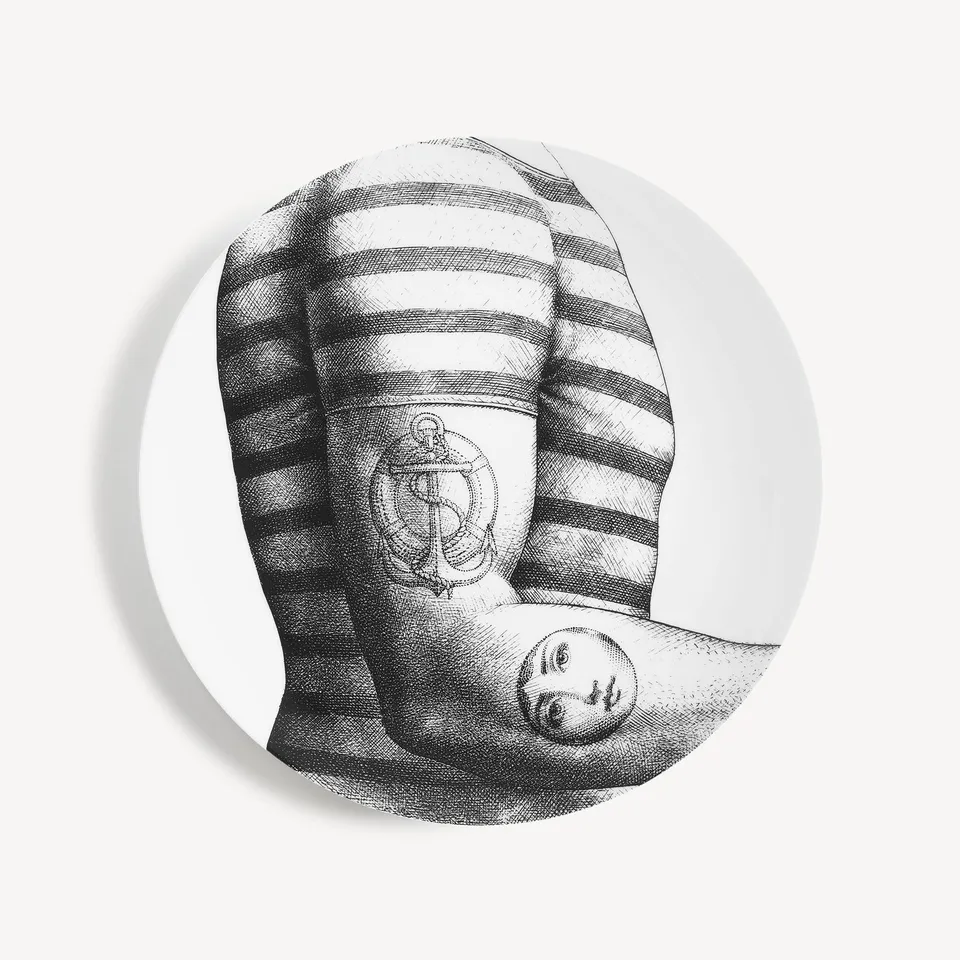 fornasetti-tema-e-variazioni-n-215-wandteller-porzellan image 1
