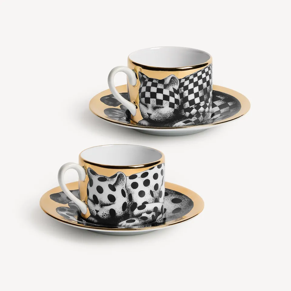 atelier-fornasetti-high-fidelity-teetassen-2er-set-katze image 1