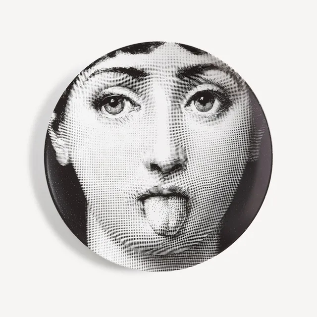 fornasetti-tema-e-variazioni-wandteller-n-82-porzellan-gesicht image 1