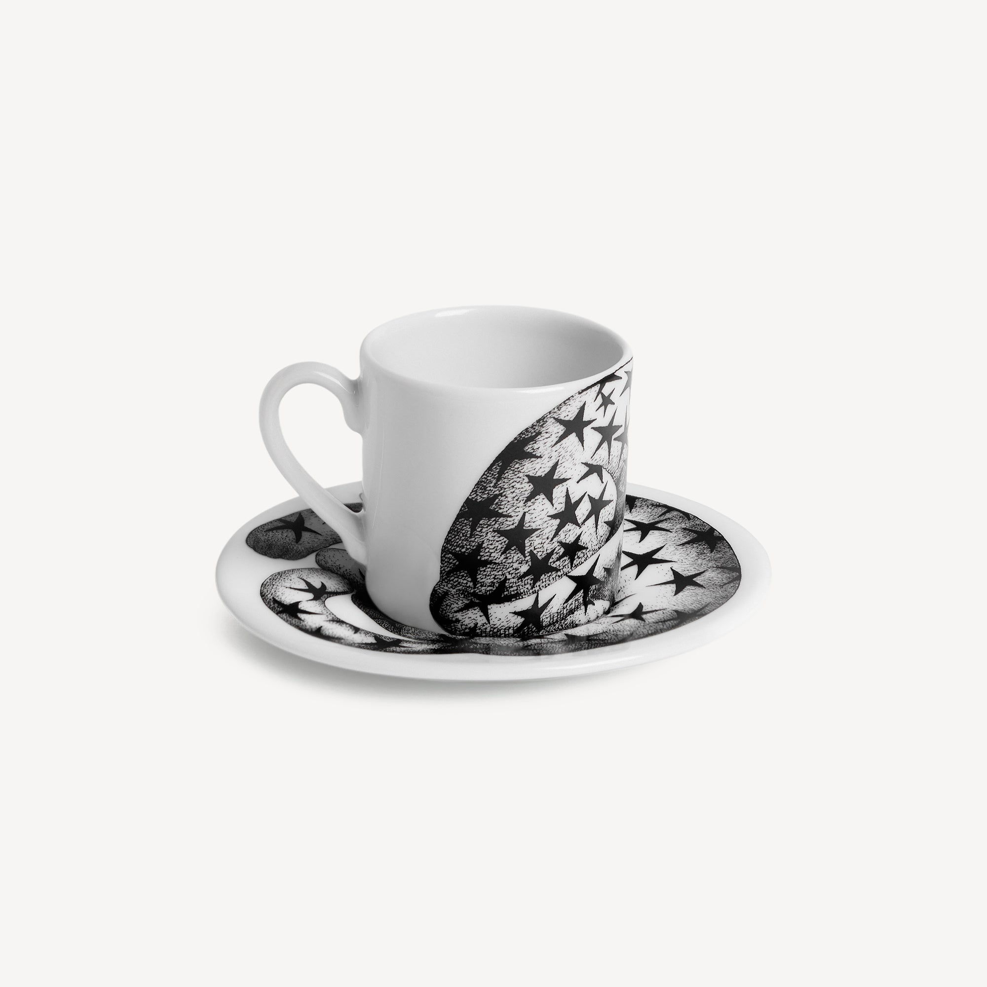 fornasetti-high-fidelity-quadrettato-kaffeetasse-katze-kariert image 2