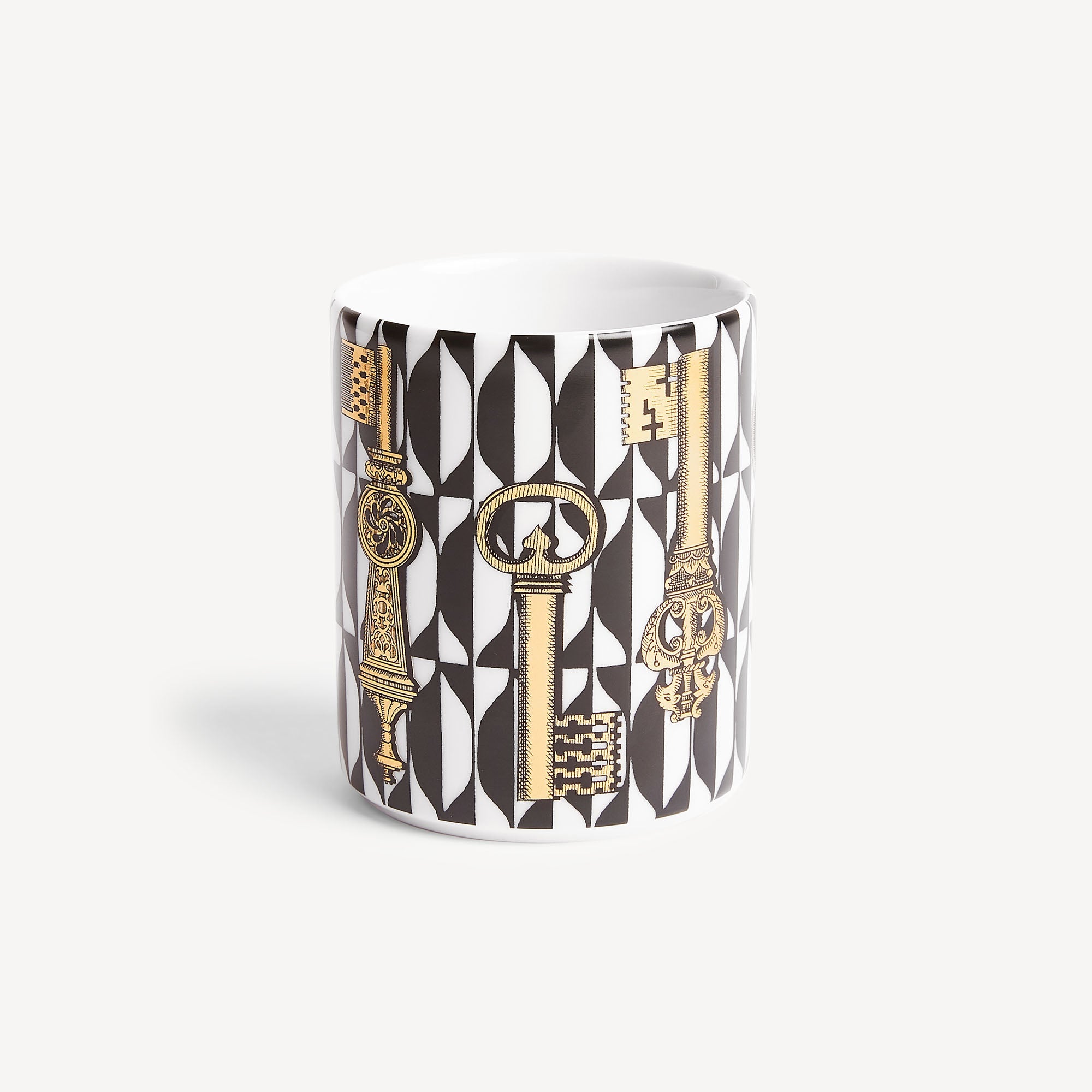 atelier-fornasetti-chiavi-losanghe-stiftehalter-porzellan image 1