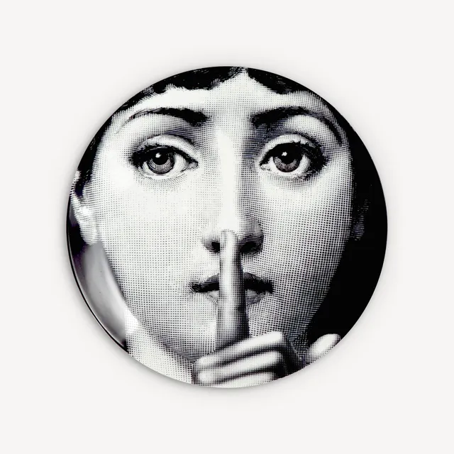 fornasetti-tema-e-variazioni-wandteller-n-334-porzellan image 1