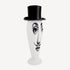 fornasetti-smilzo-moustache-vase-keramik-handdekoriert image 2