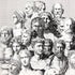 fornasetti-teste-antiche-wandpaneel-holz-gerahmt image 3