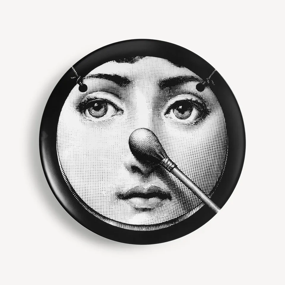 atelier-fornasetti-tema-e-variazioni-wandteller-n-161-porzellan image 1