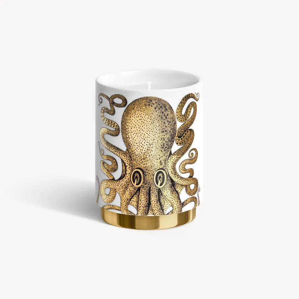 fornasetti-polipo-duftkerze-immaginazione-porzellan-gold image 1