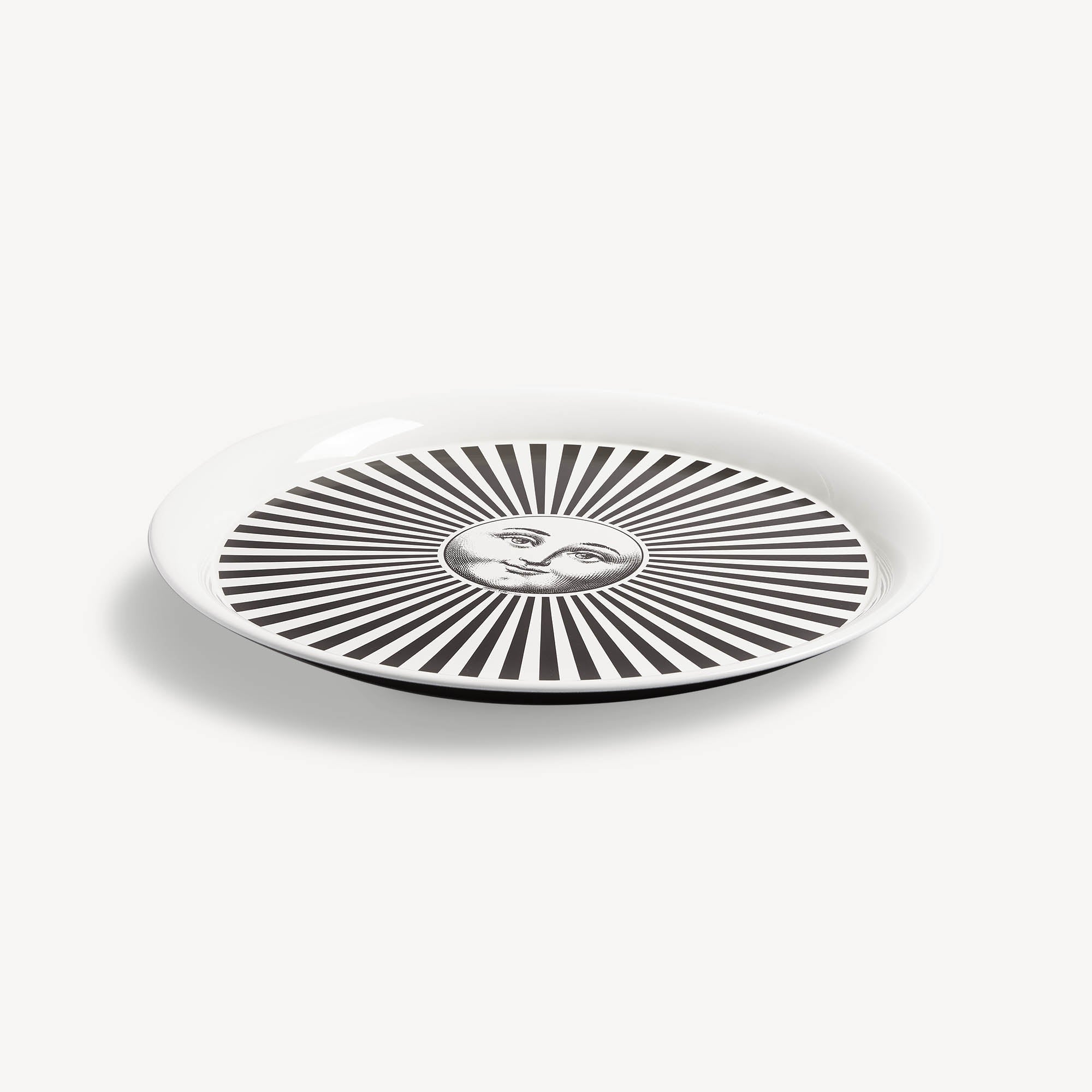 atelier-fornasetti-sole-raggiante-tablett-rund-sonnenmotiv image 2