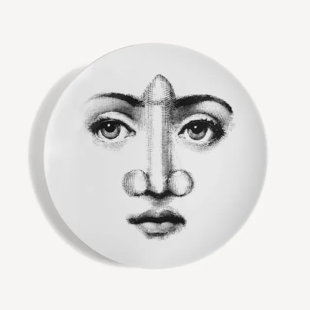 fornasetti-tema-e-variazioni-nr-336-wandteller-porzellan-gesicht image 1