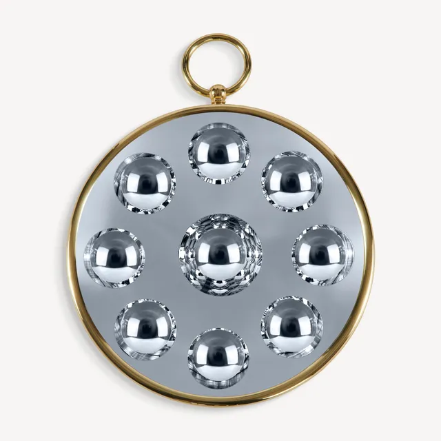 atelier-fornasetti-magic-bubbles-spiegel-rund-design image 1