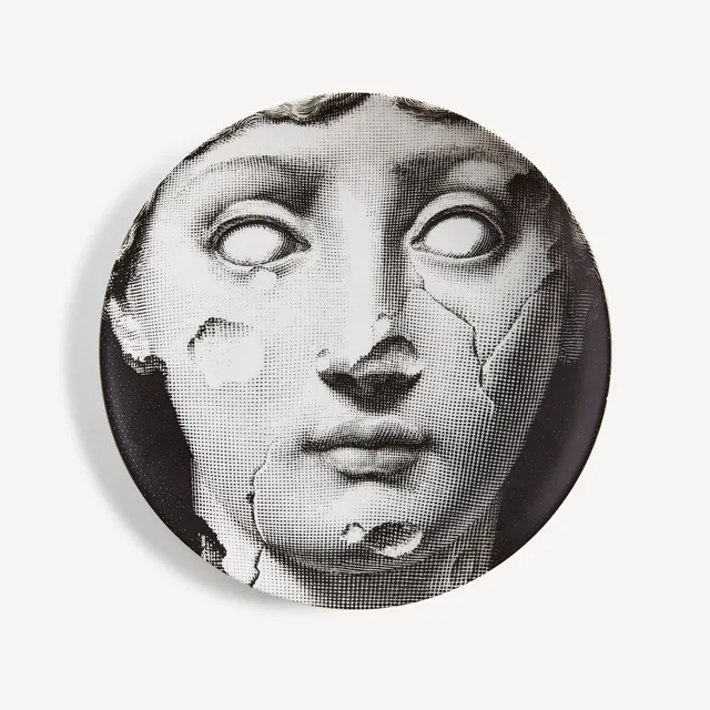 fornasetti-tema-e-variazioni-n-125-wandteller-porzellan-handbemalt image 1