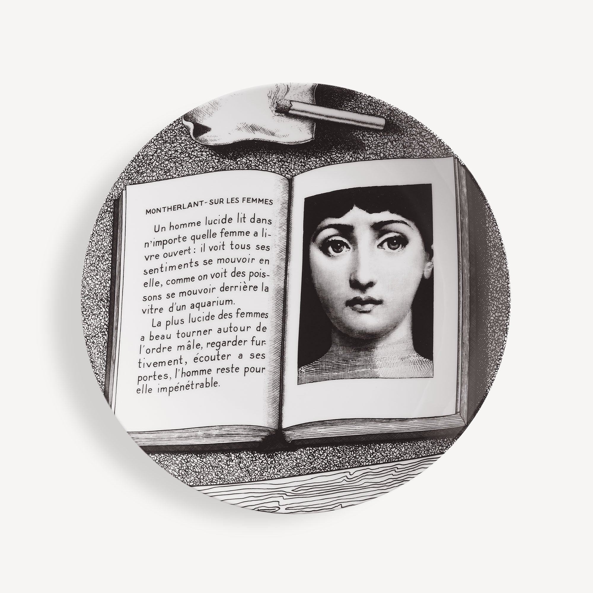 atelier-fornasetti-tema-e-variazioni-n-201-wandteller-porzellan image 1