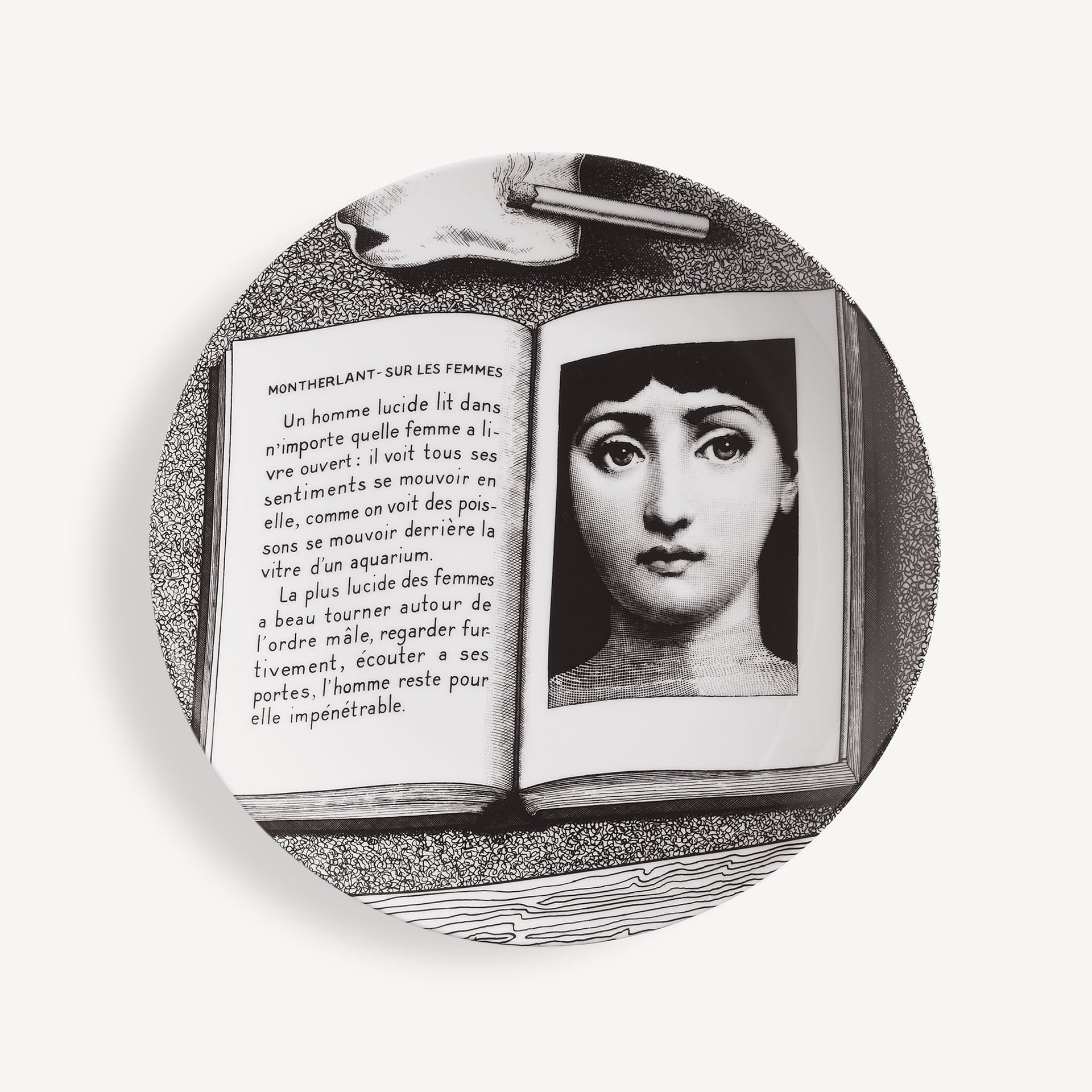 fornasetti-tema-e-variazioni-nr-201-wandteller-porzellan image 1