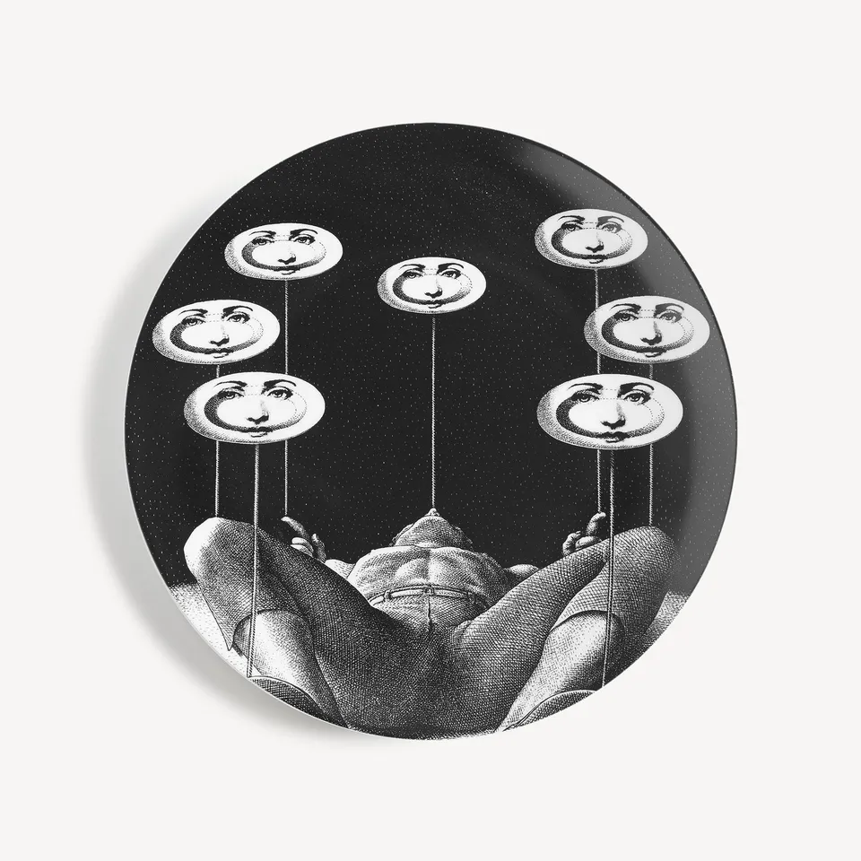 atelier-fornasetti-tema-e-variazioni-wandteller-n-193-porzellan image 1