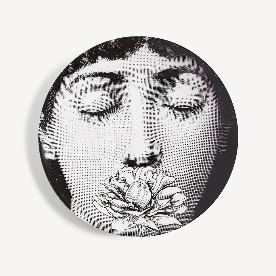 fornasetti-tema-e-variazioni-wandteller-n-393-porzellan-handbemalt image 1
