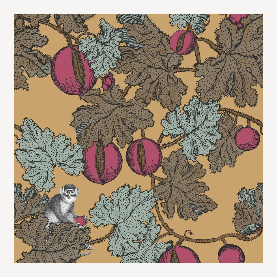 atelier-fornasetti-frutto-proibito-tapete-52cm-affen image 1