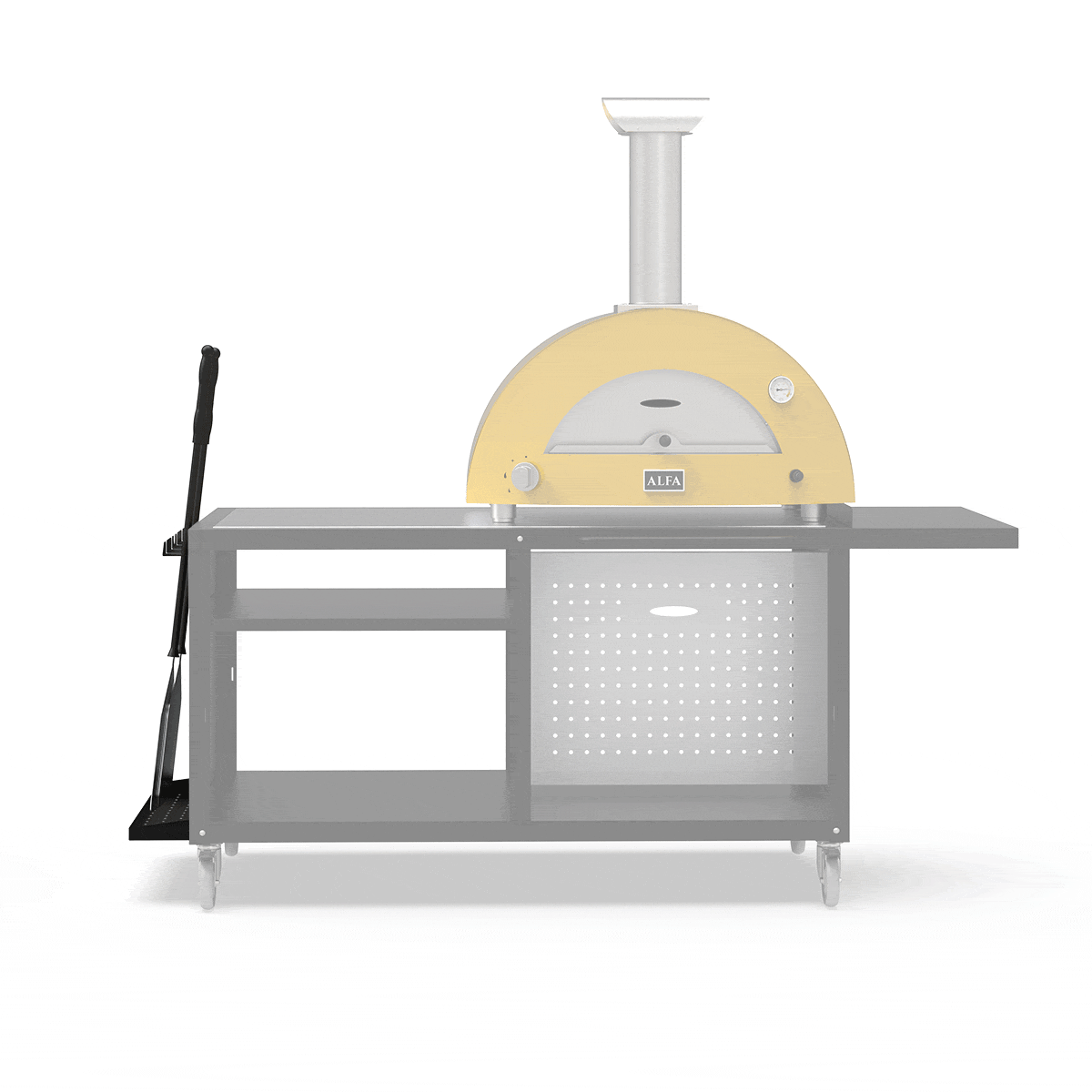 alfa-forni-schaufeltr-ger-pizzaschaufelhalter-mit-schale image 2