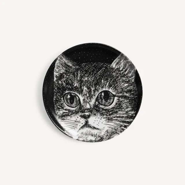 fornasetti-gatti-no-4-deko-schale-porzellan-katzenmotiv image 1