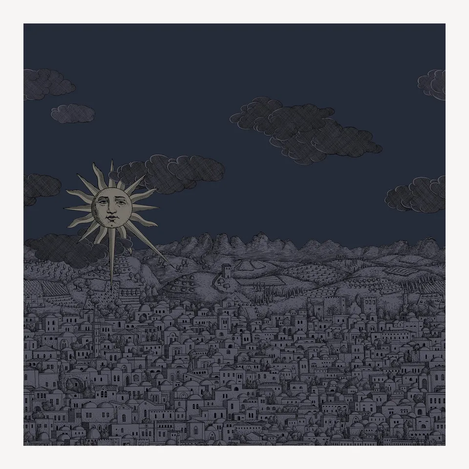 atelier-fornasetti-vista-mediterranea-tapete-blau-140cm-x-3-5m image 1