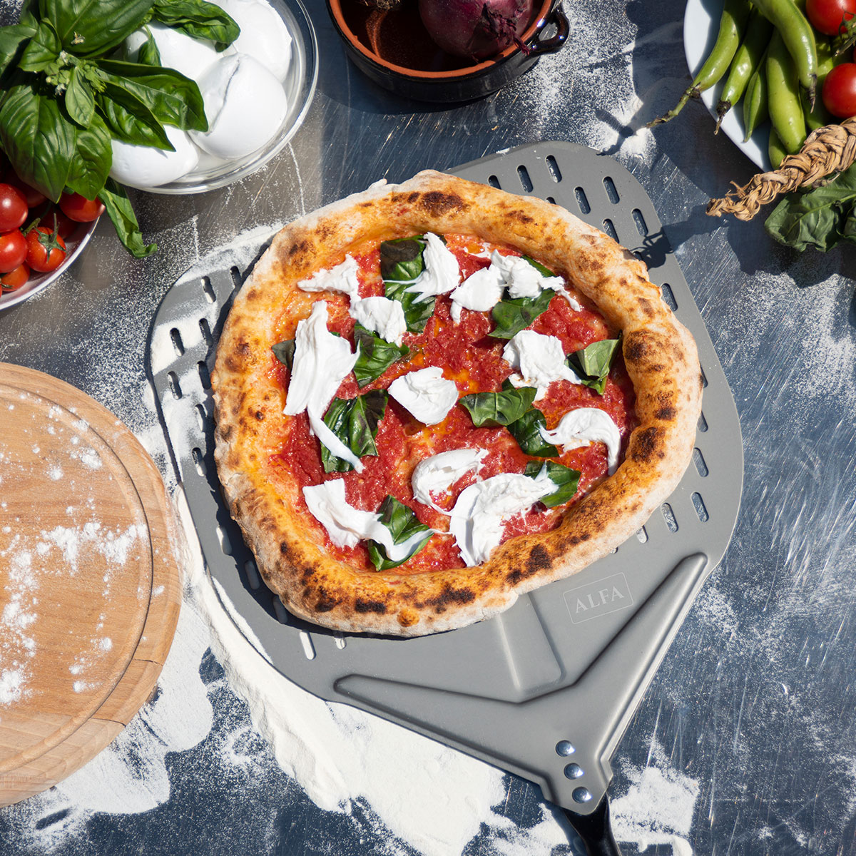 alfa-forni-pizzaschaufel-pizzaschieber-aluminium image 1