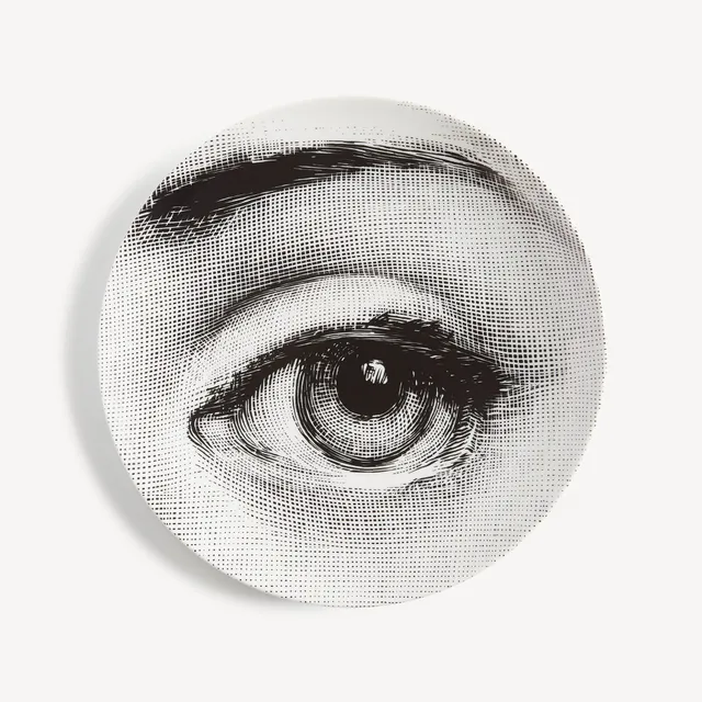fornasetti-tema-e-variazioni-n-248-wandteller-porzellan-gesicht image 1
