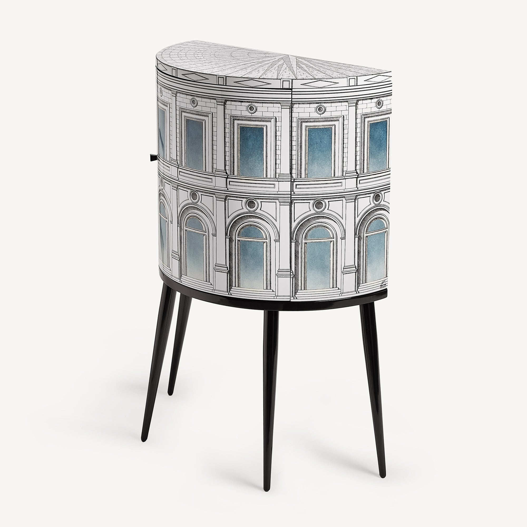 fornasetti-architettura-celeste-konsole-holz-mit-glas image 2