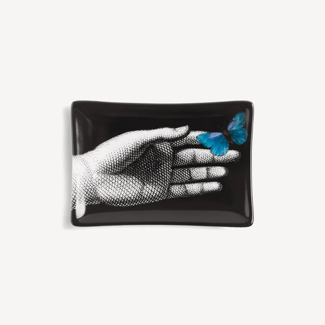 atelier-fornasetti-mano-blue-butterfly-aschenbecher-porzellan image 1