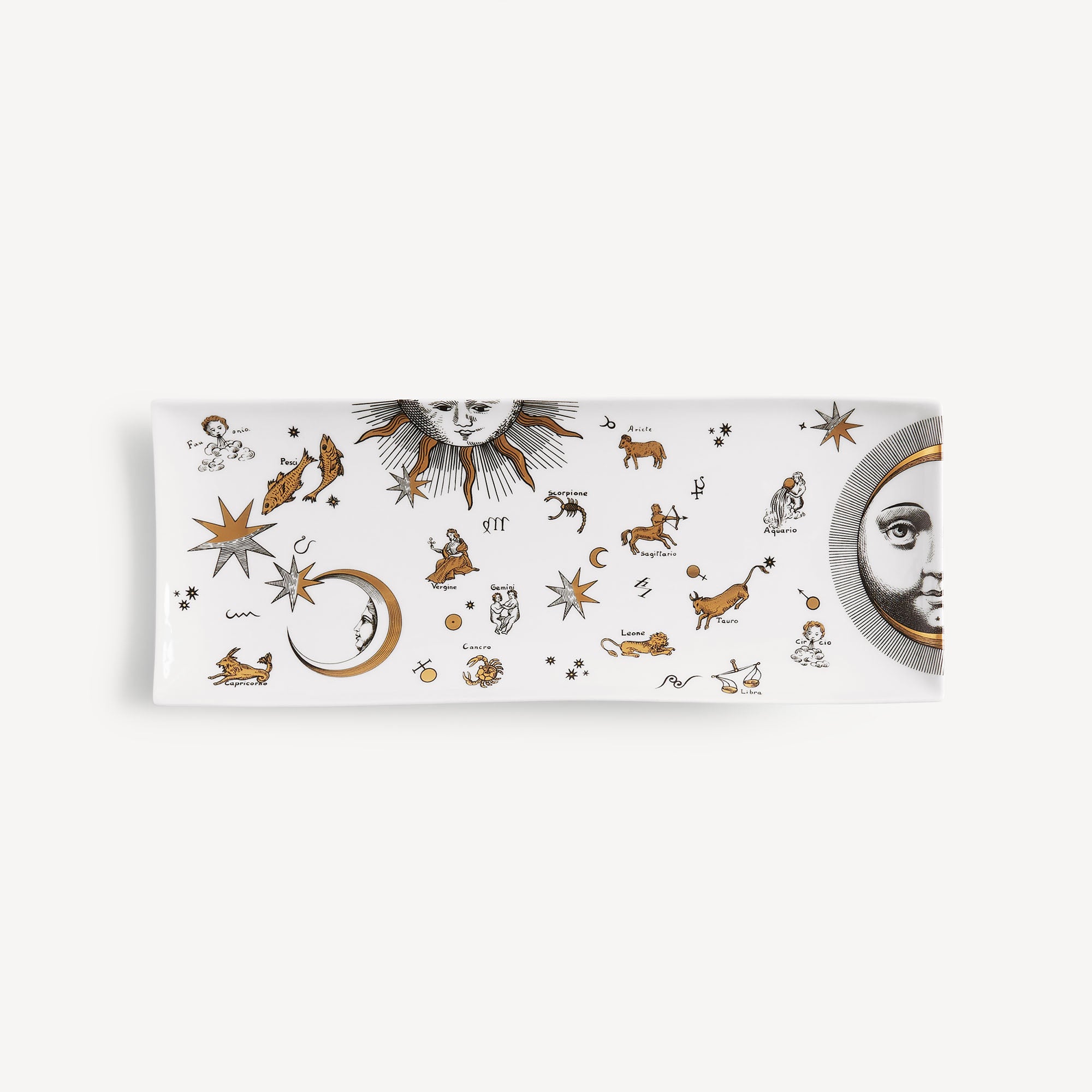 fornasetti-astronomici-tray-tablett-sonne-sterne-gold image 1