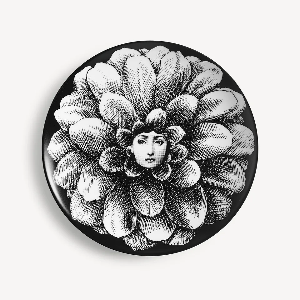 fornasetti-tema-e-variazioni-wandteller-n-124-porzellan image 1