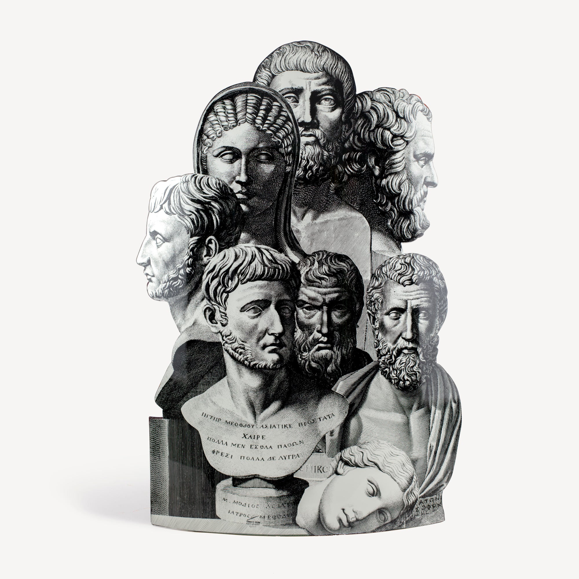 fornasetti-teste-antiche-schirmst-nder-metall-trompe-l-oeil image 1