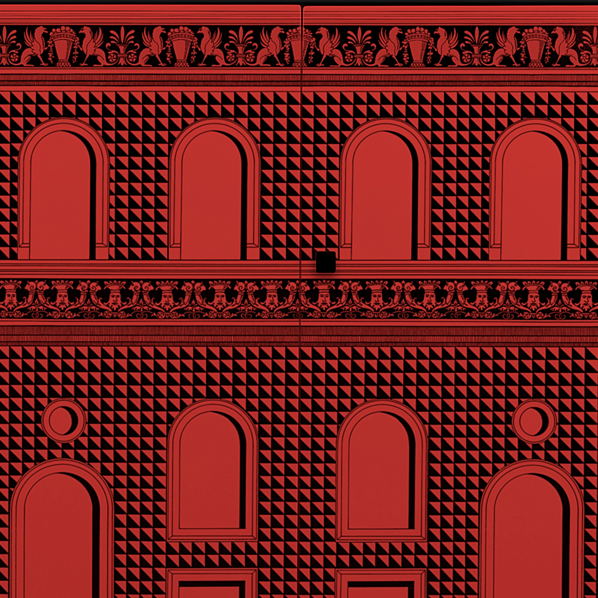 fornasetti-facciata-quattrocentesca-kommode-holz-fassade image 3