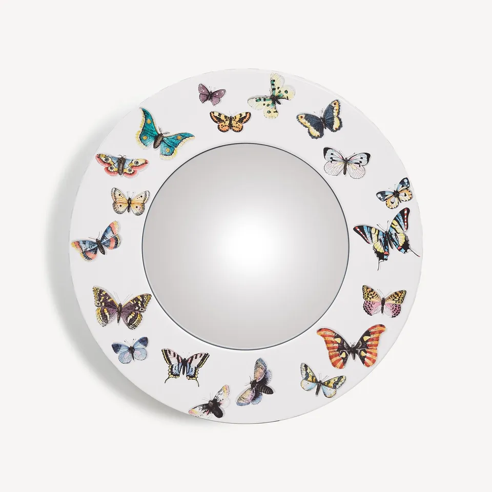 atelier-fornasetti-furniture-farfalle-spiegel-konvex-holz image 1