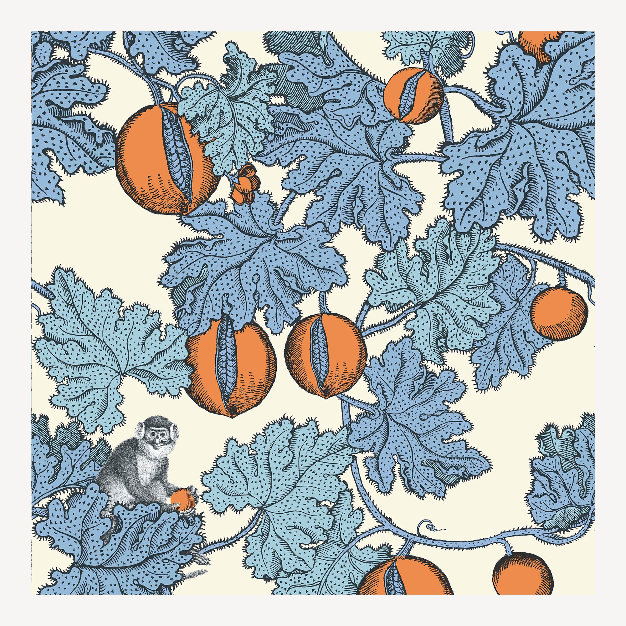 fornasetti-frutto-proibito-tapete-affen-granatapfel-10m image 1
