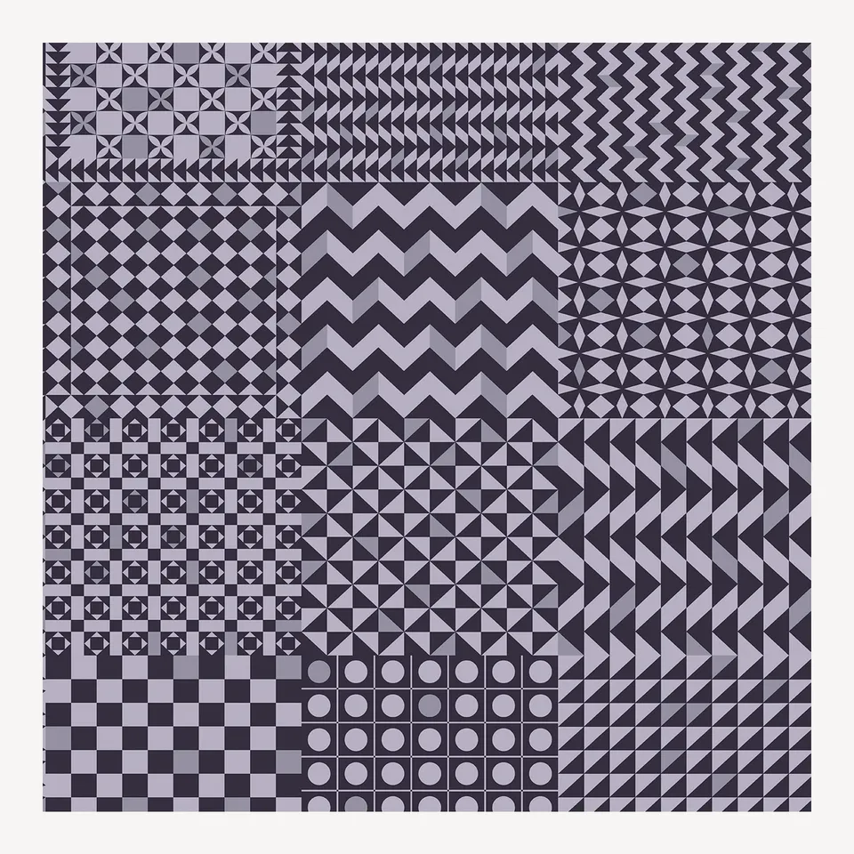 fornasetti-geometrico-tapete-52cm-x-10m-s-w image 1