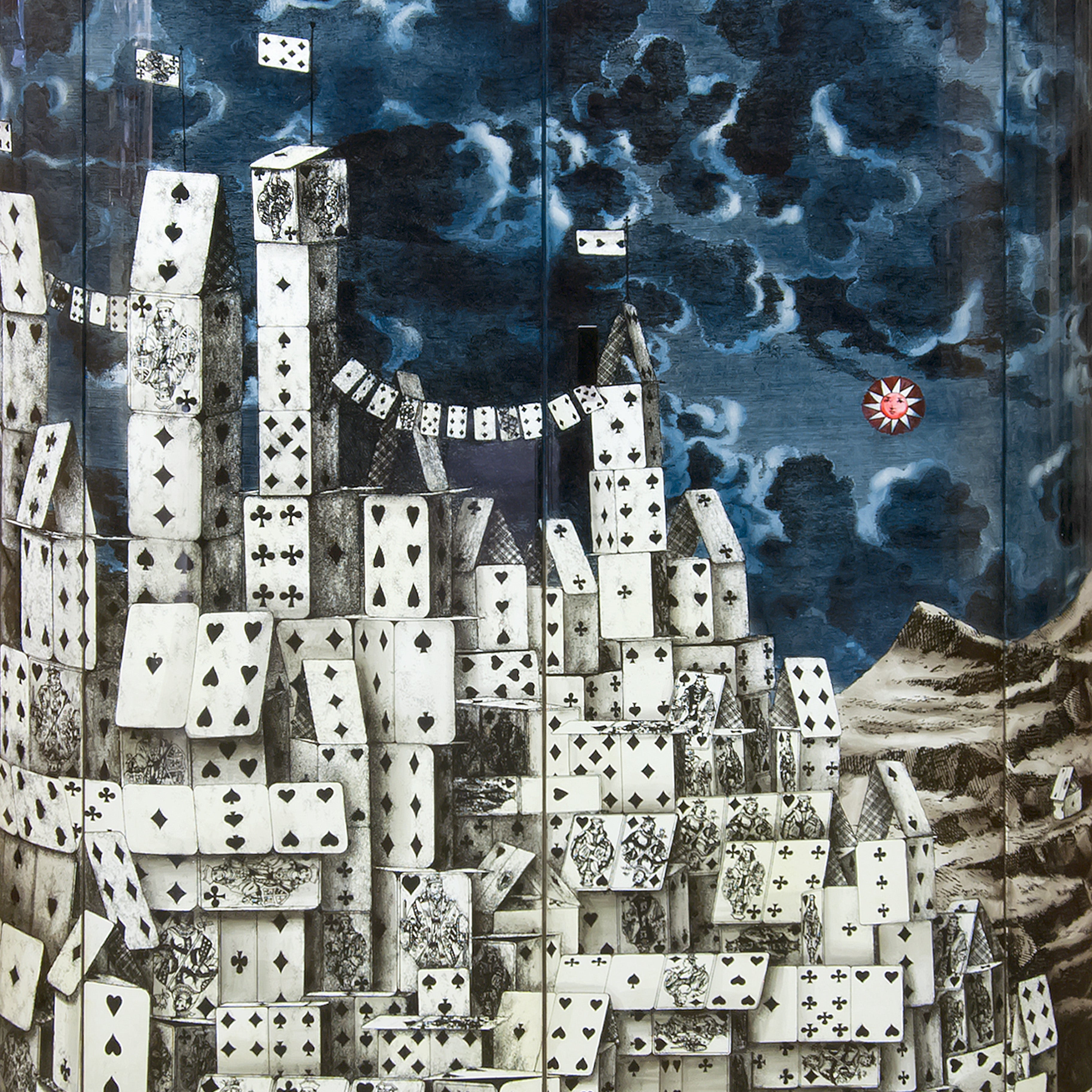 fornasetti-citt-di-carte-schrank-gebogen-holz-lackiert image 2