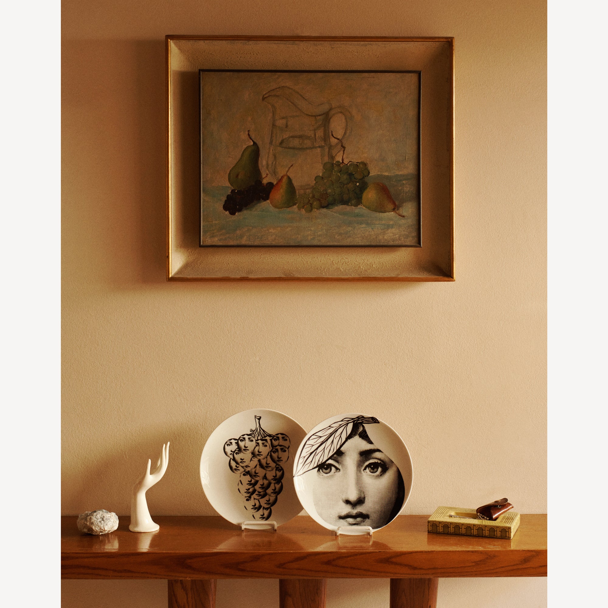 fornasetti-tema-e-variazioni-n-24-wandteller-porzellan-gesicht image 5