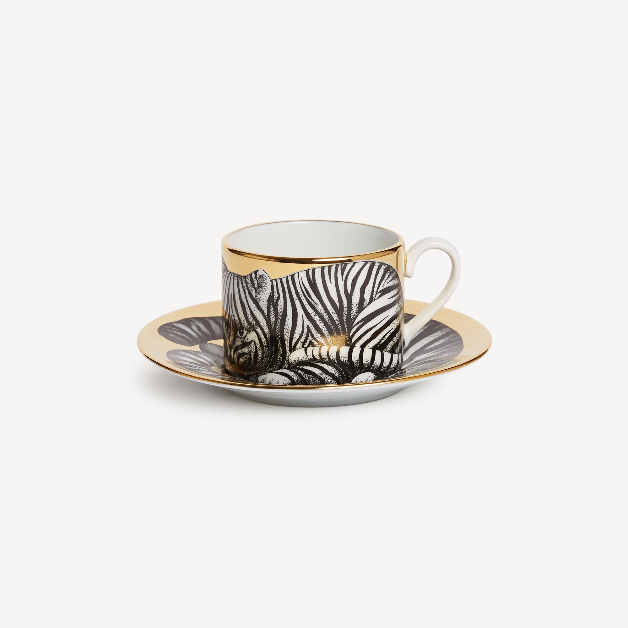 fornasetti-high-fidelity-tigrato-teetasse-porzellan-gold image 2