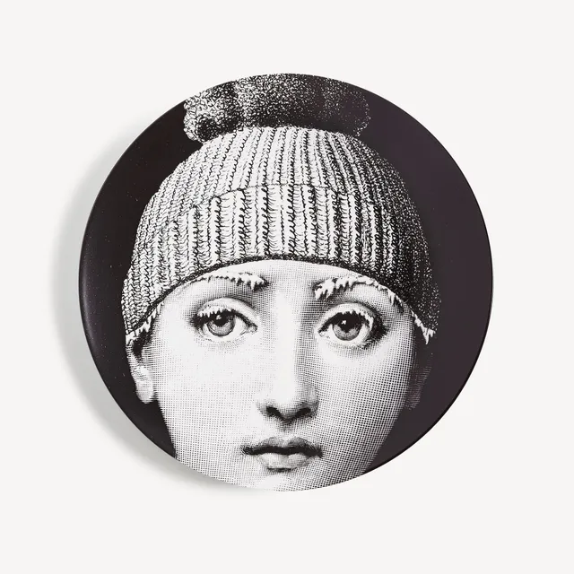 fornasetti-tema-e-variazioni-nr-374-wandteller-porzellan image 1