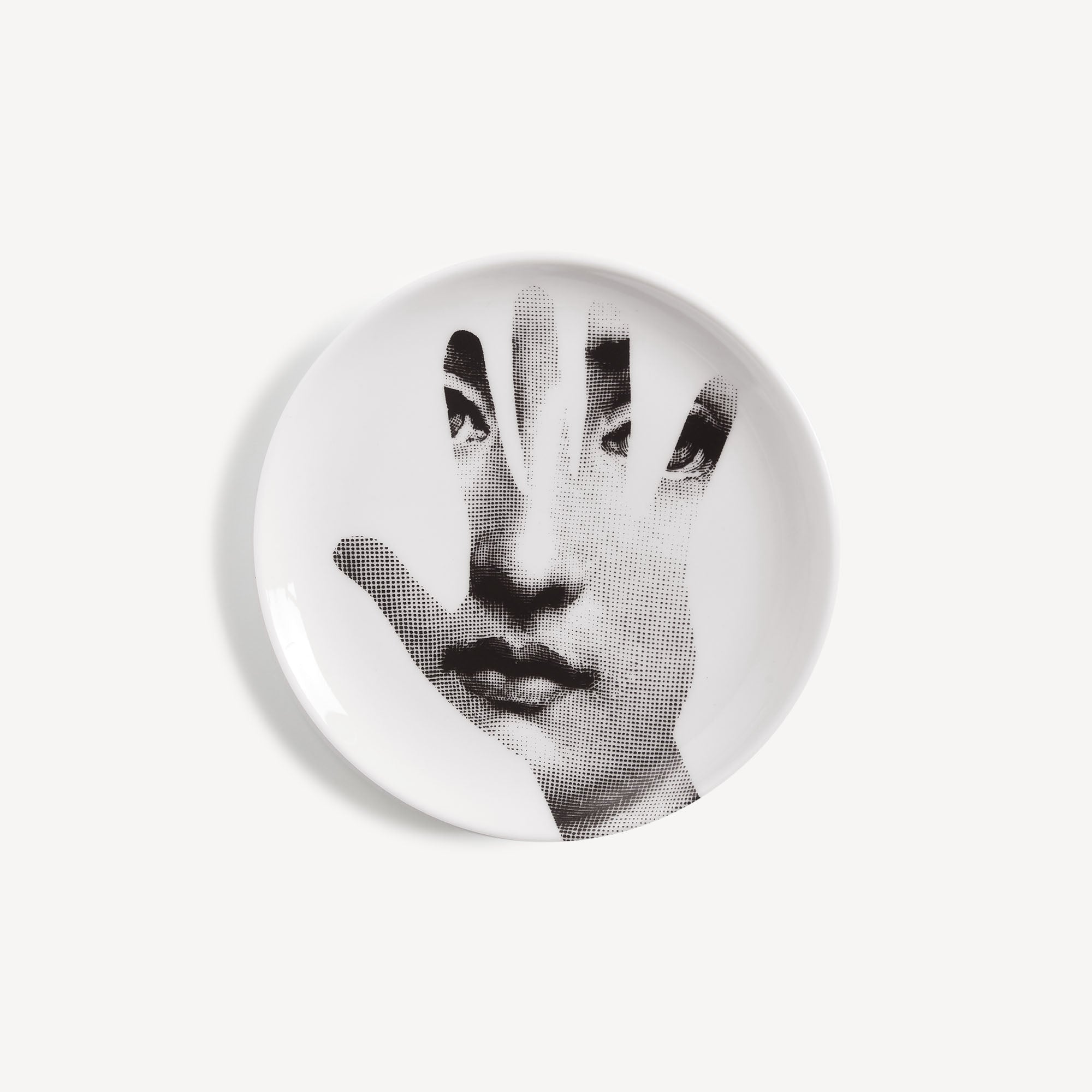 fornasetti-tema-e-variazioni-n-15-schale-rund-porzellan-gesicht image 1