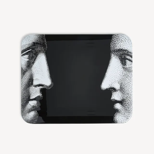 fornasetti-profili-tablett-holz-rechteckig-gesichter image 1
