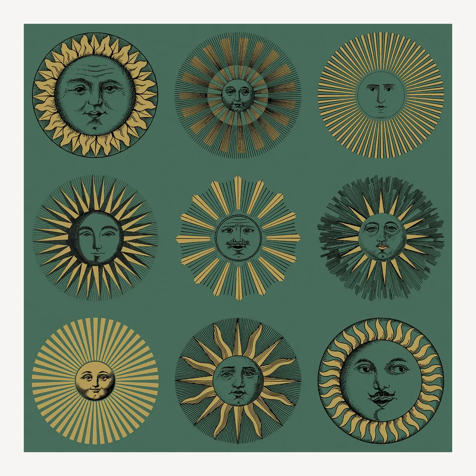 fornasetti-soli-tapete-52-cm-x-10-m-sonne-gesicht image 1
