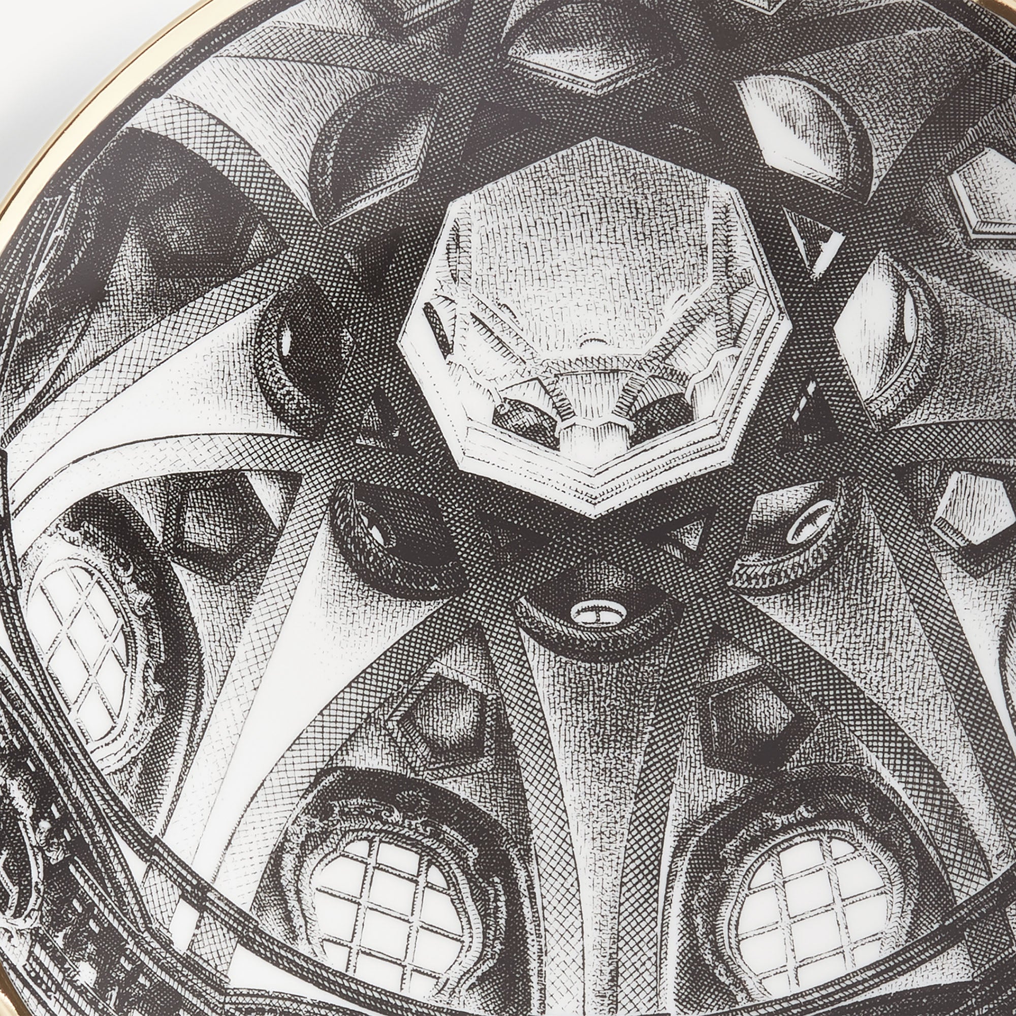 fornasetti-cupola-s-lorenzo-teller-porzellan-gold image 4