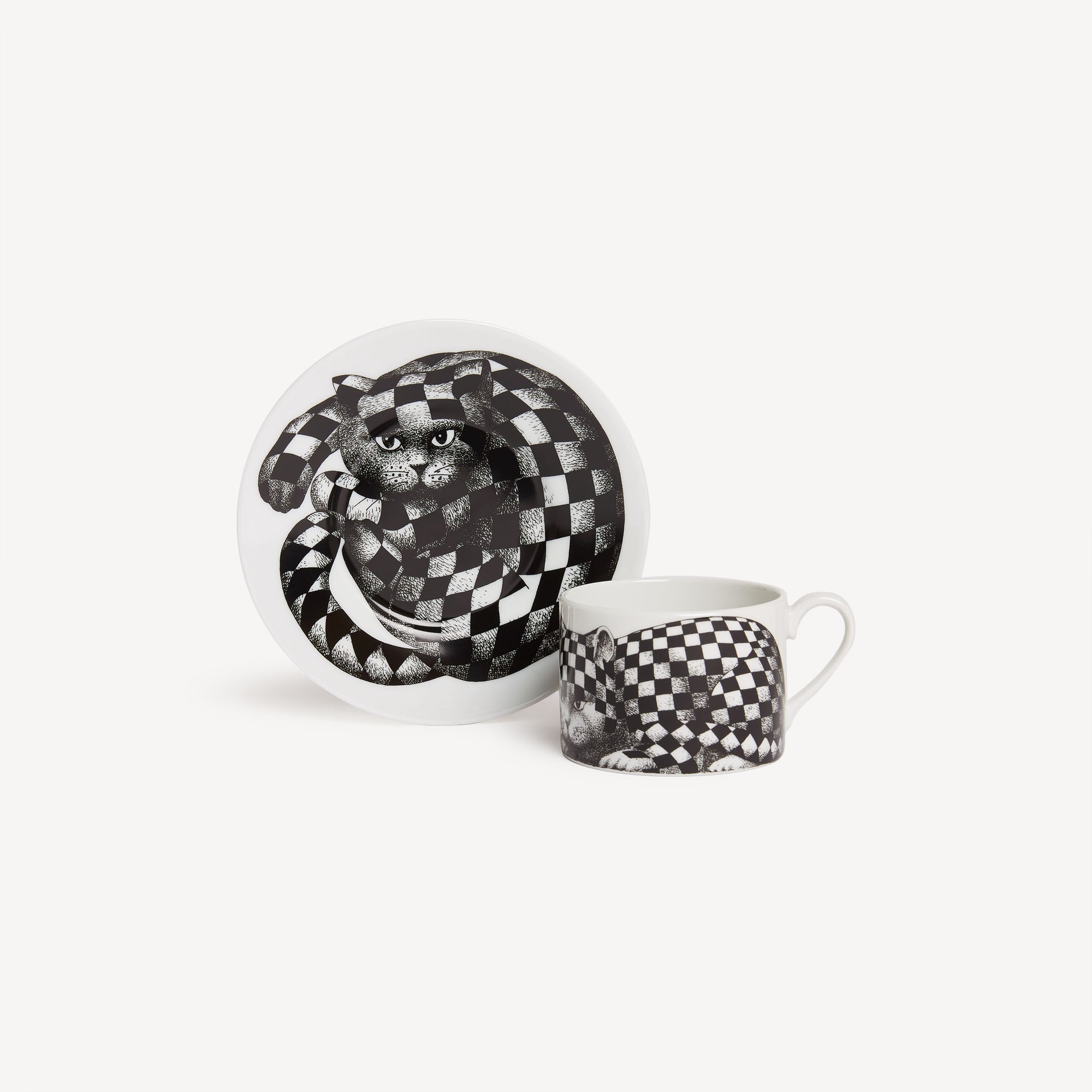 fornasetti-high-fidelity-quadretato-teetasse-katze-porzellan image 4