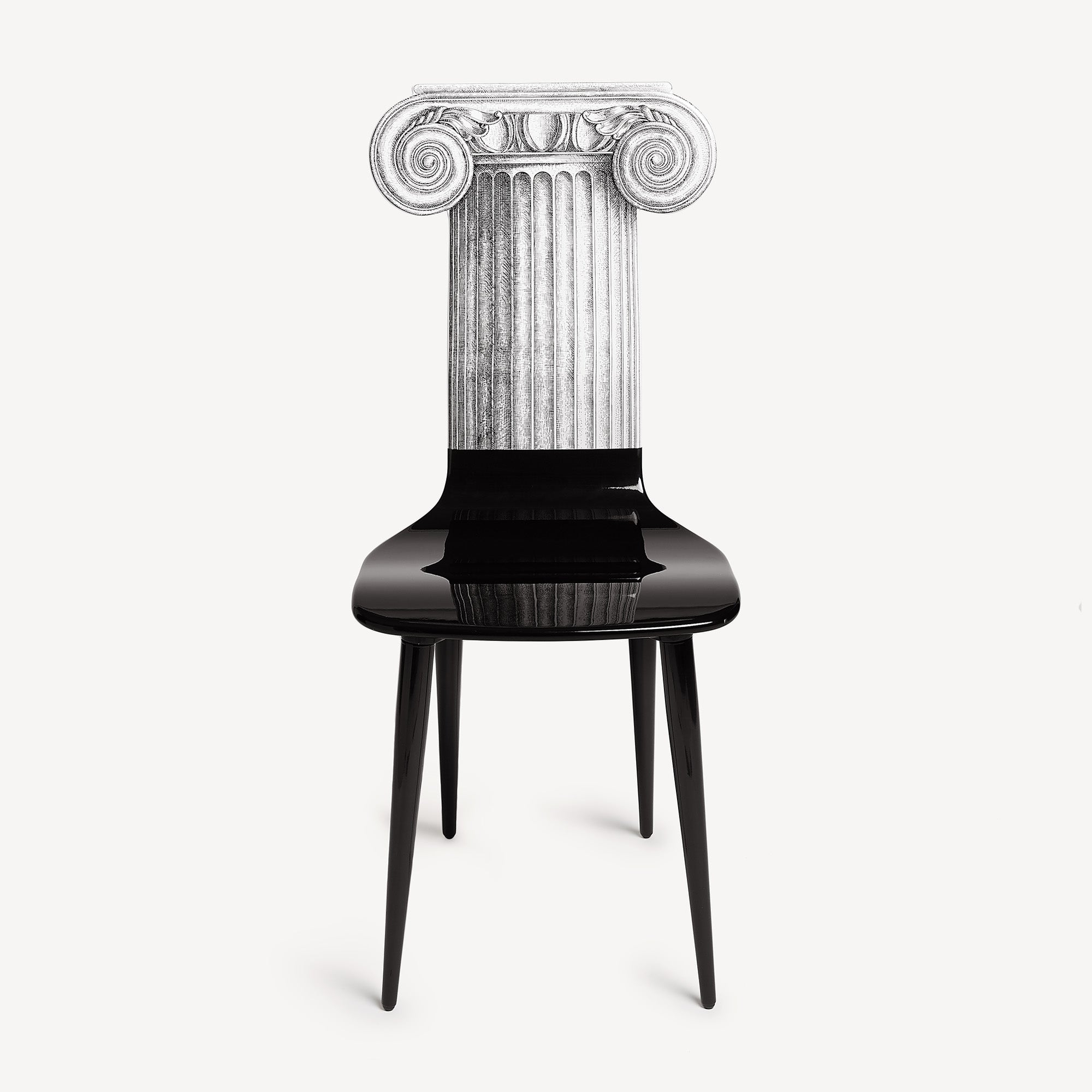 atelier-fornasetti-capitello-jonico-stuhl-holz-s-ulenmotiv image 1