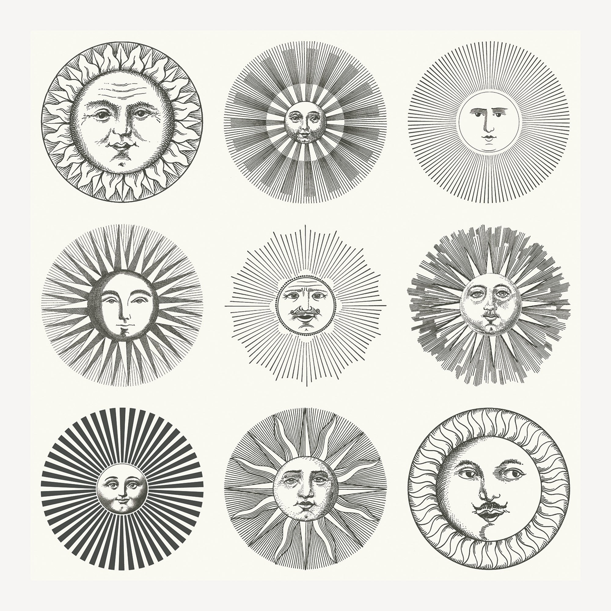 atelier-fornasetti-soli-tapete-vliestapete-gr-n-gold-52cm-x-10m image 1